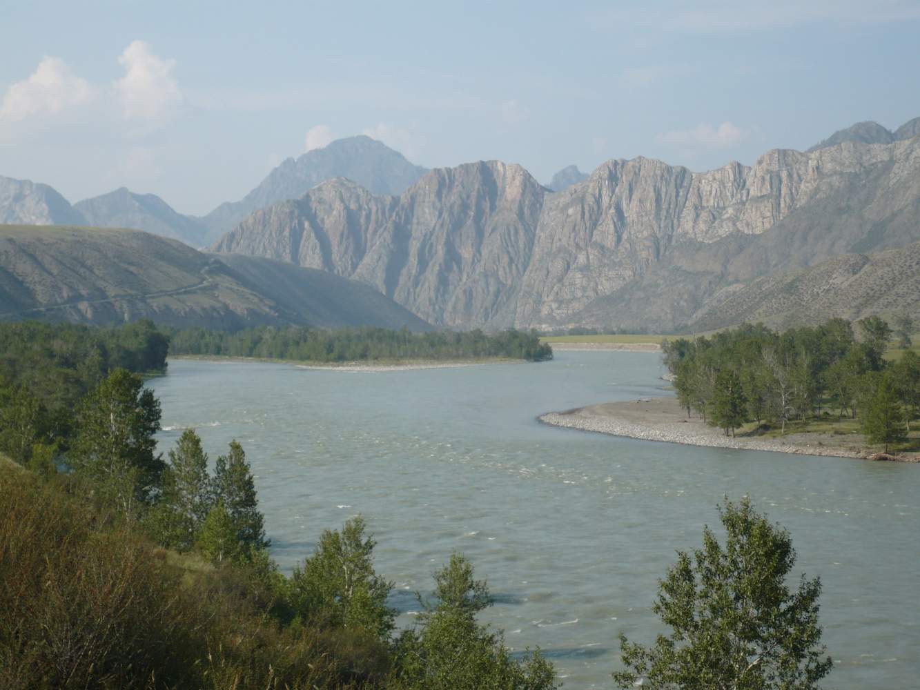 bedeutende Berge von Mongolei